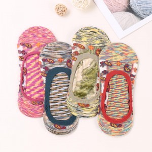 여름 핫 판매 보이지 않는 화려한 패션 크리스탈 실크 로우 컷 여성 투명한 양말